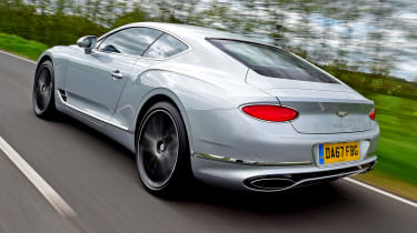 Bentley Continental GT - rear tracking